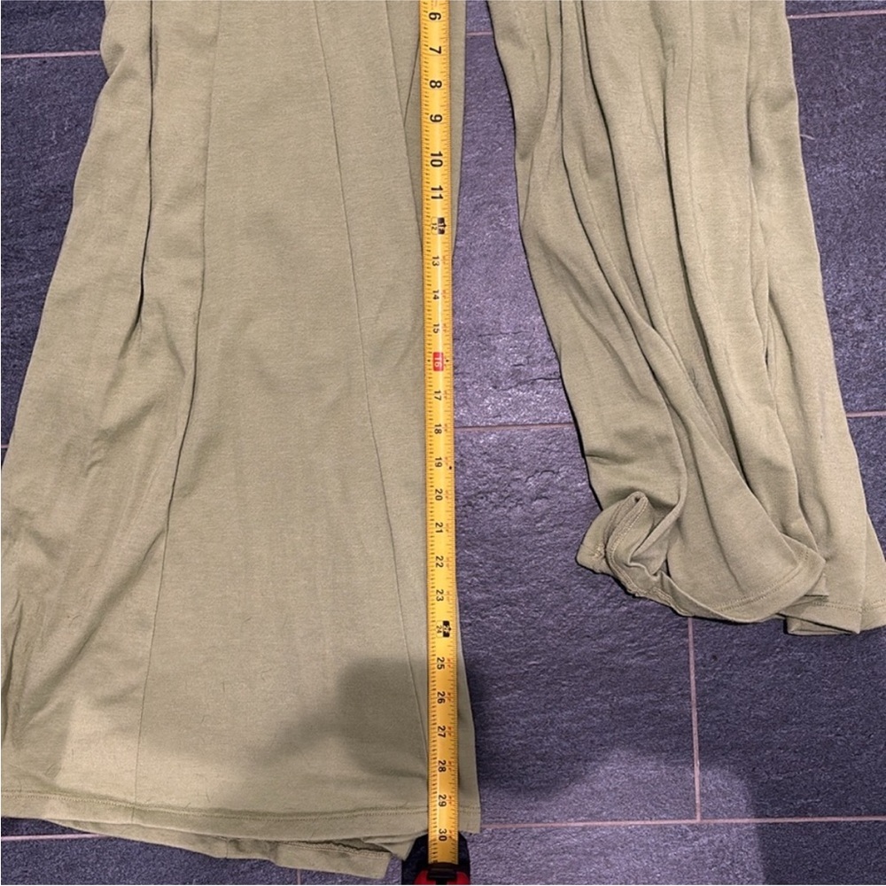 Green tie strap jumpsuit/overalls - Picture 8 of 9